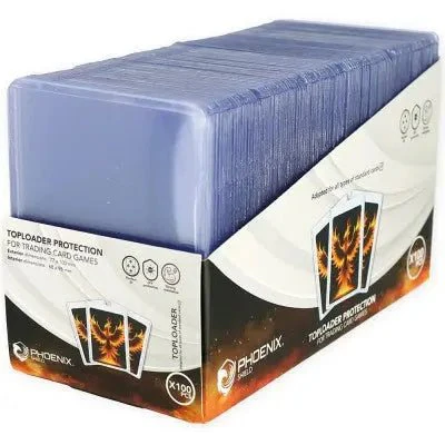 Phoenix Shield Sleeves - Renforcées Toploader - 3x4" Clear Regular - par 100